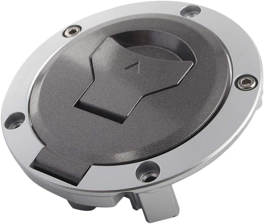 Three T Tapa del depósito de combustible de gasolina con llaves de montaje compatible con Honda Grom 125 2016-2019, CBR1000RR Fireblade 2018-2019