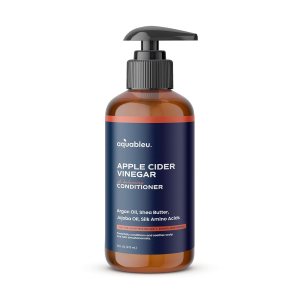 Aquableu Acondicionador natural de vinagre de sidra de manzana, aclarador y reparador, antiencrespamiento y caspa, para la caída del cabello, sin Aquableu Acondicionador natural de vinagre de sidra de manzana, aclarador y reparador, antiencrespamiento y caspa, para la caída del cabello, sin