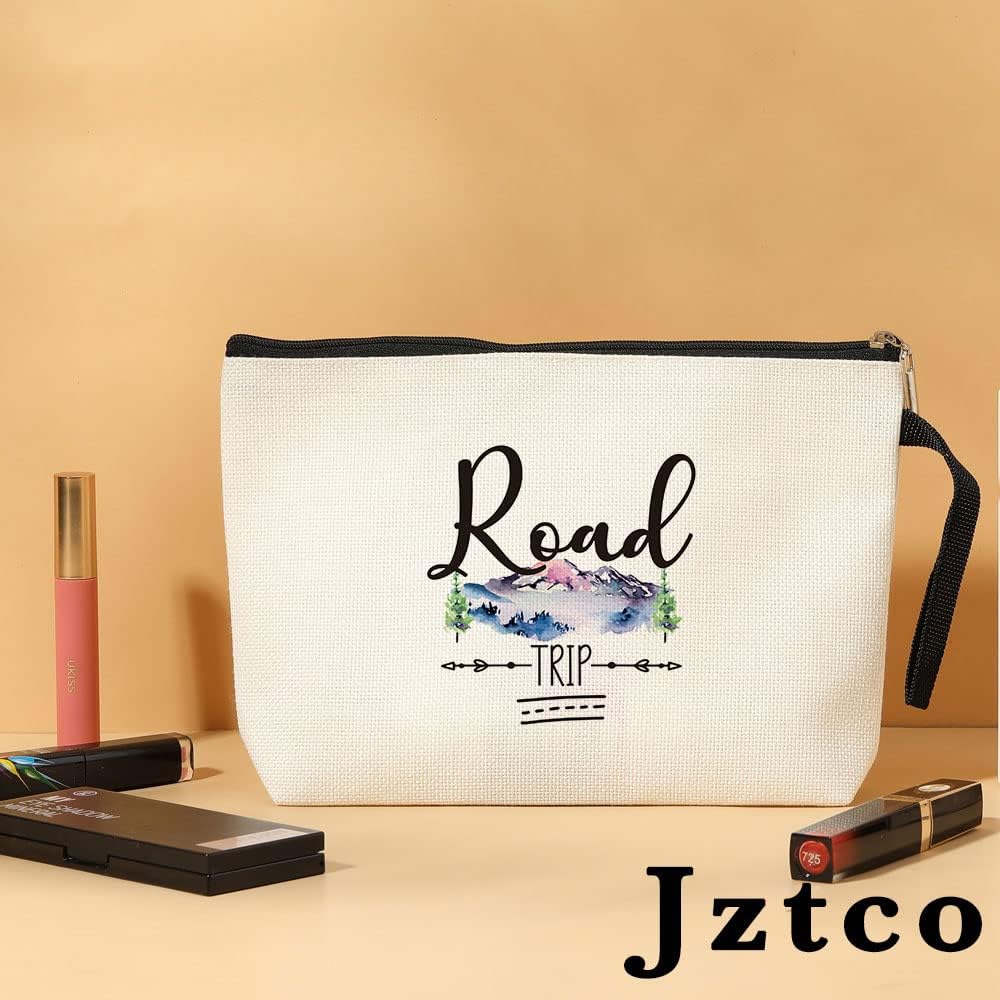 Jztco Regalos de viaje para niñas, bolsa de viaje para mujeres, niñas, amigos, viajes por carretera, esenciales, regalos de graduación para ella,