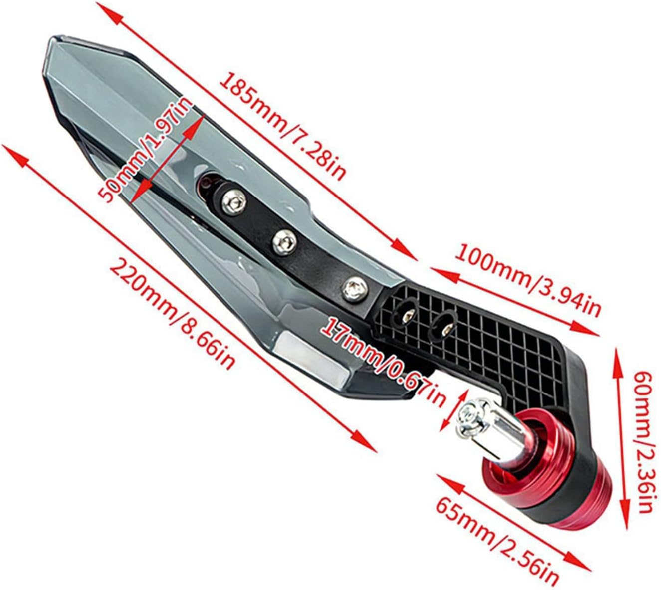 Paramanos para Kawasaki para VERSYS 650 para Versys650 1000 para motocicleta Versys X-300 de 0.866 in 78 pulgadas, protector de mano para manillar,