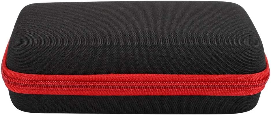 Bolsa de almacenamiento para afeitadora eléctrica, impermeable y resistente a las caídas, fácil de organizar con correa de mano y bolsa de malla