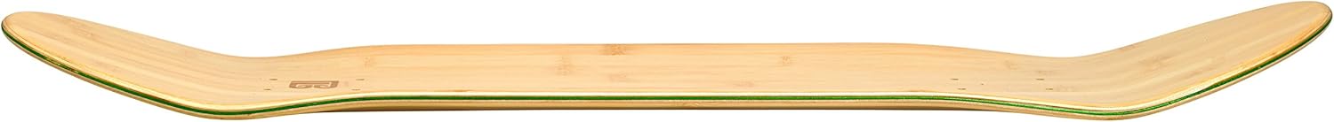 Bamboo Skateboards Graphic – Tabla de skateboard (bambú, duran más que el arce, respetuosa con el medio ambiente)