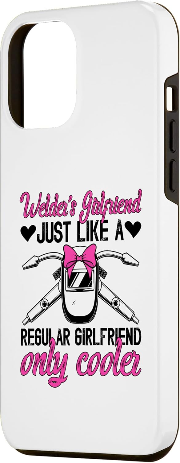 iPhone 13 Pro Max Novia del soldador Cool Welder Novia de un caso de soldador