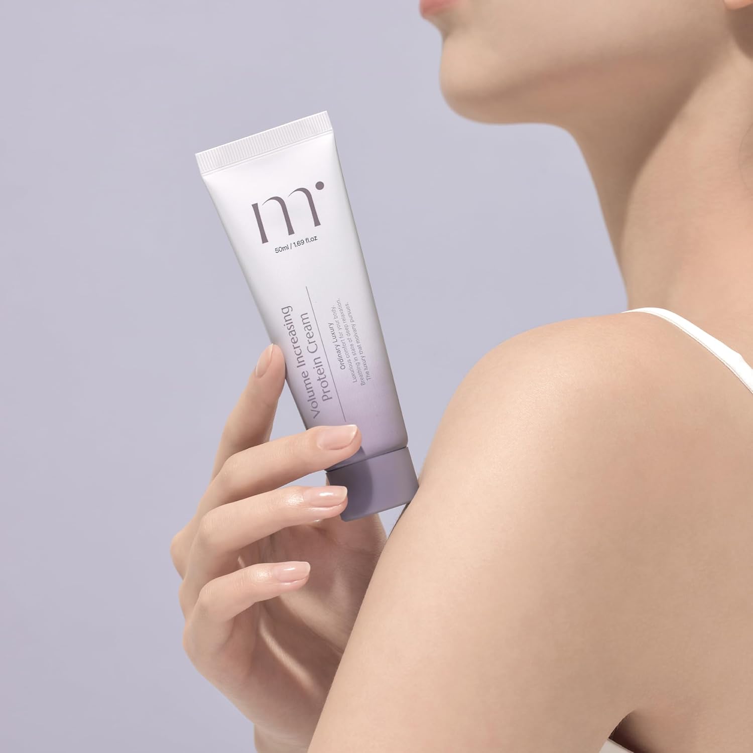 MOLVANY – Crema hidratante para el rostro con proteínas para aumentar el volumen