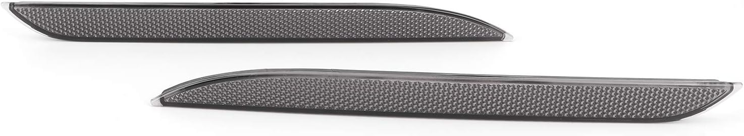 Fydun Reemplazo del reflector de luz de parachoques trasero exterior para Ford Mustang 20152017