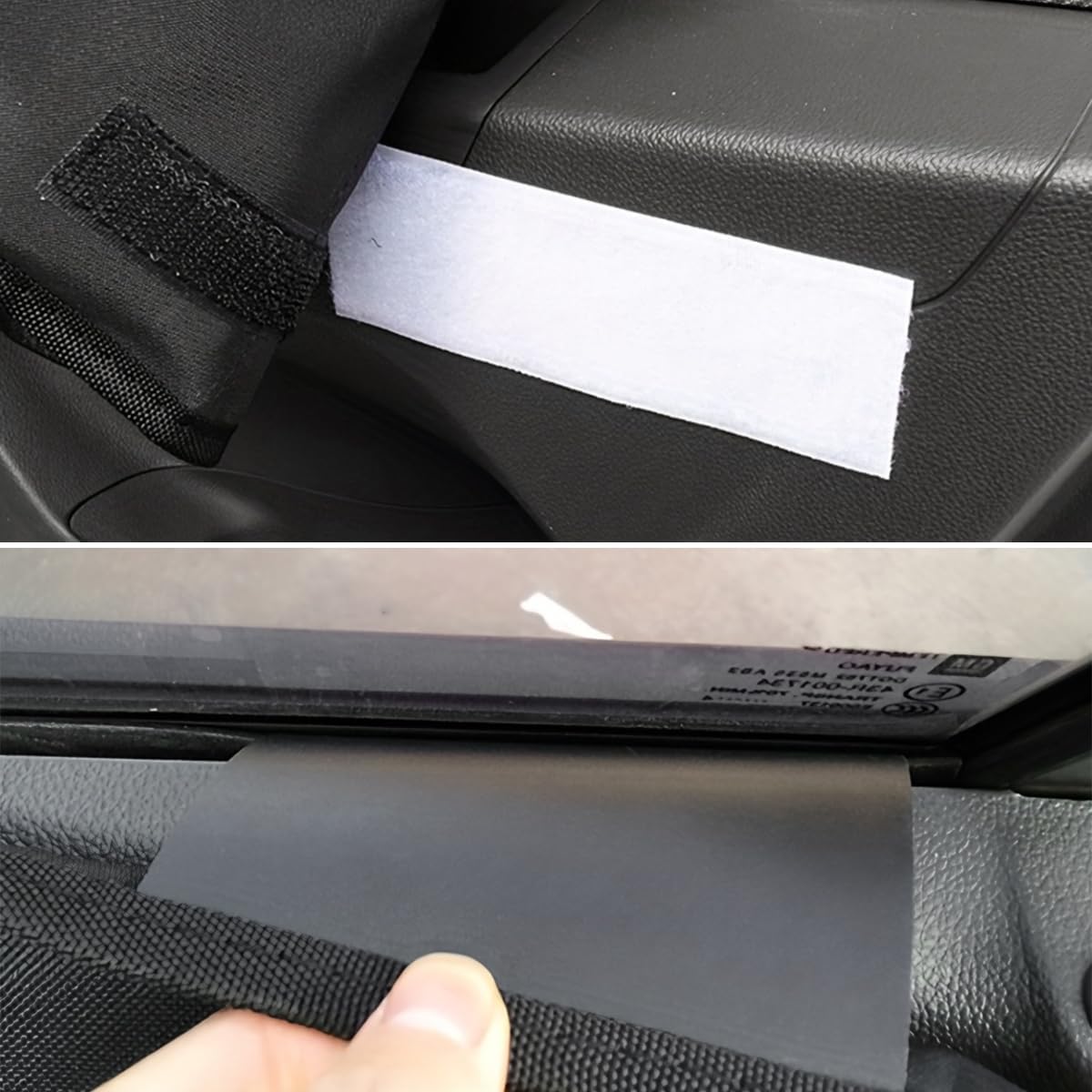 BESULEN Protector de puerta de auto para perros, paquete de 2 protectores de mascotas para ventana de puerta de automóvil, funda Oxford impermeable