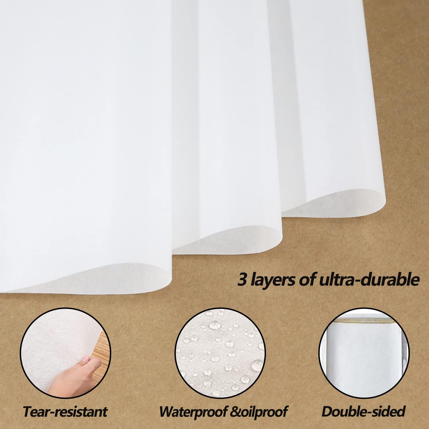 Paquete de 150 unidades de papel pergamino medio para secadora de congelación adecuada para cosecha, accesorios para bandeja de liofilización 100%