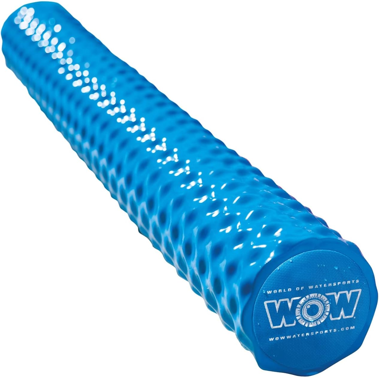 Ultimate – Colchón flotante de espuma para piscina, blanco, 2.25 pulgadas de grosor y Wow World of Watersports 17-2060B – Fideos de espuma suave de