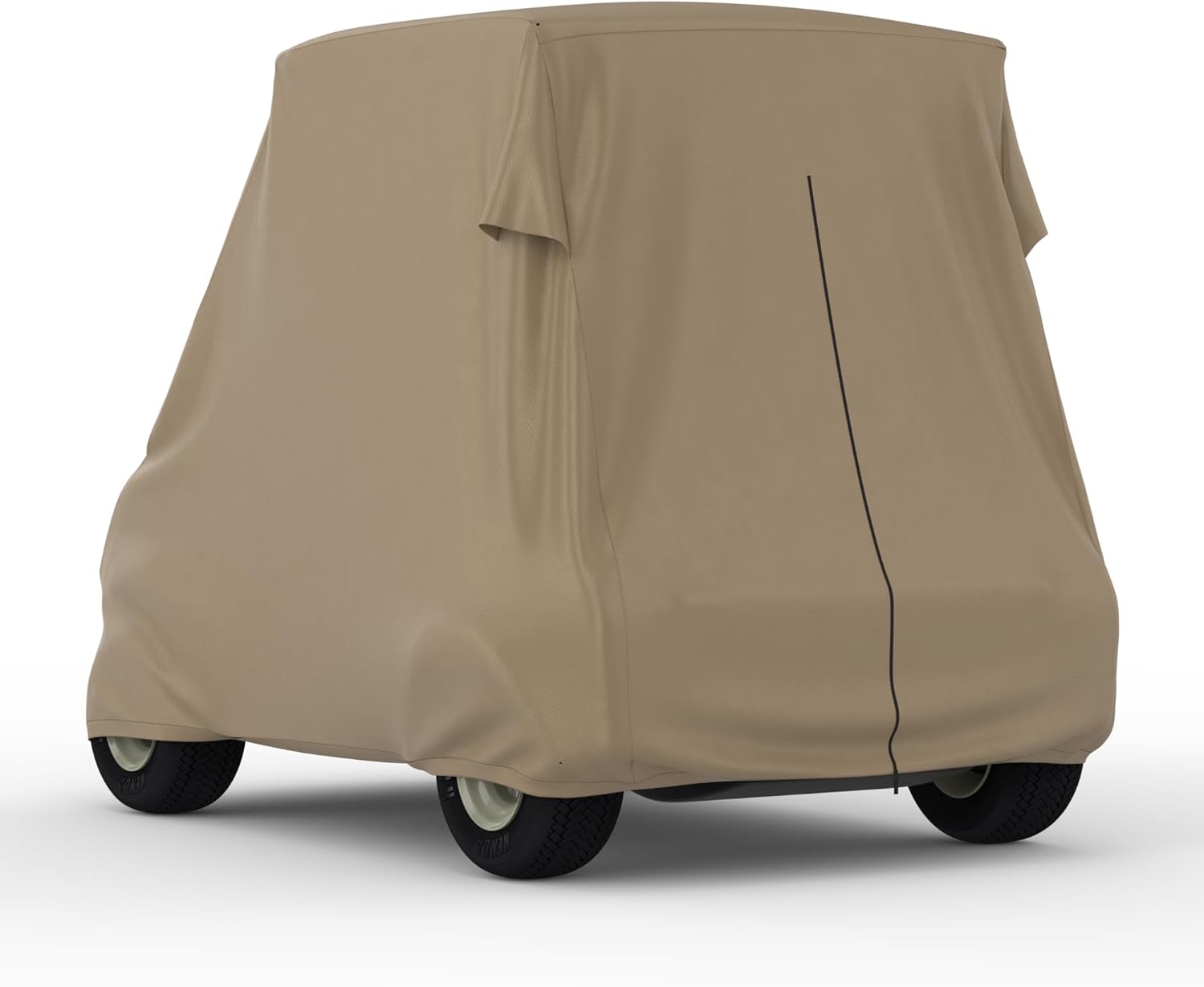 Fundas para carrito de golf resistentes a la intemperie compatibles con Club Car, tela duradera de varias capas, alta resistencia al agua, ideal