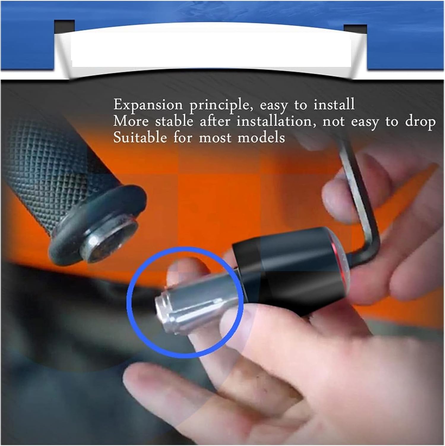 Handlebar Plug 22mm Motorcycle Handlebars Grips Ends Bar Ends Handlebars Caps for YAMA-&HA XT660 X XT660X 2004-2017 2005 2006 2007 2008 2009 2010