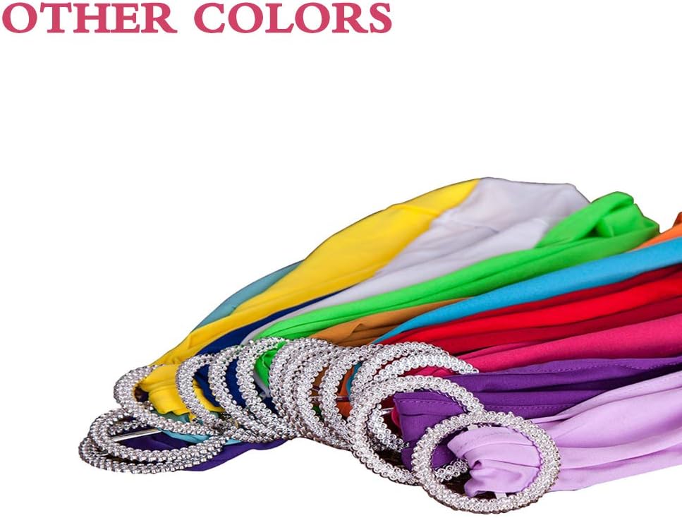 100 bandas elásticas de elastano verde salvia para sillas con hebillas, bandas deslizantes para silla, lazos para bodas, fiestas, banquetes,