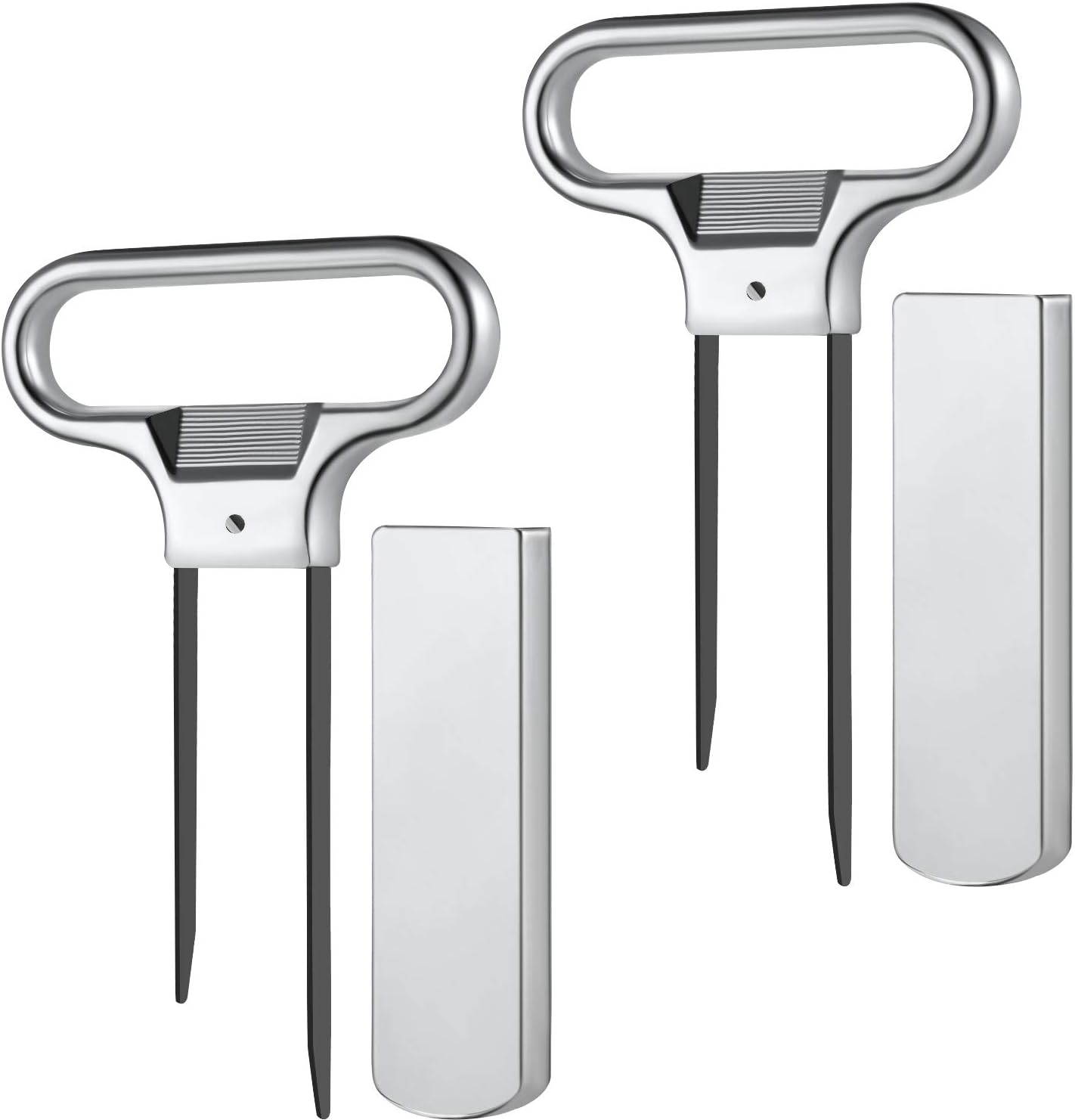 Extractor de corcho, abridor de botellas de vino, cerveza, extractor de corcho de dos puntas con tapa para botellas de vino, champán y amantes del