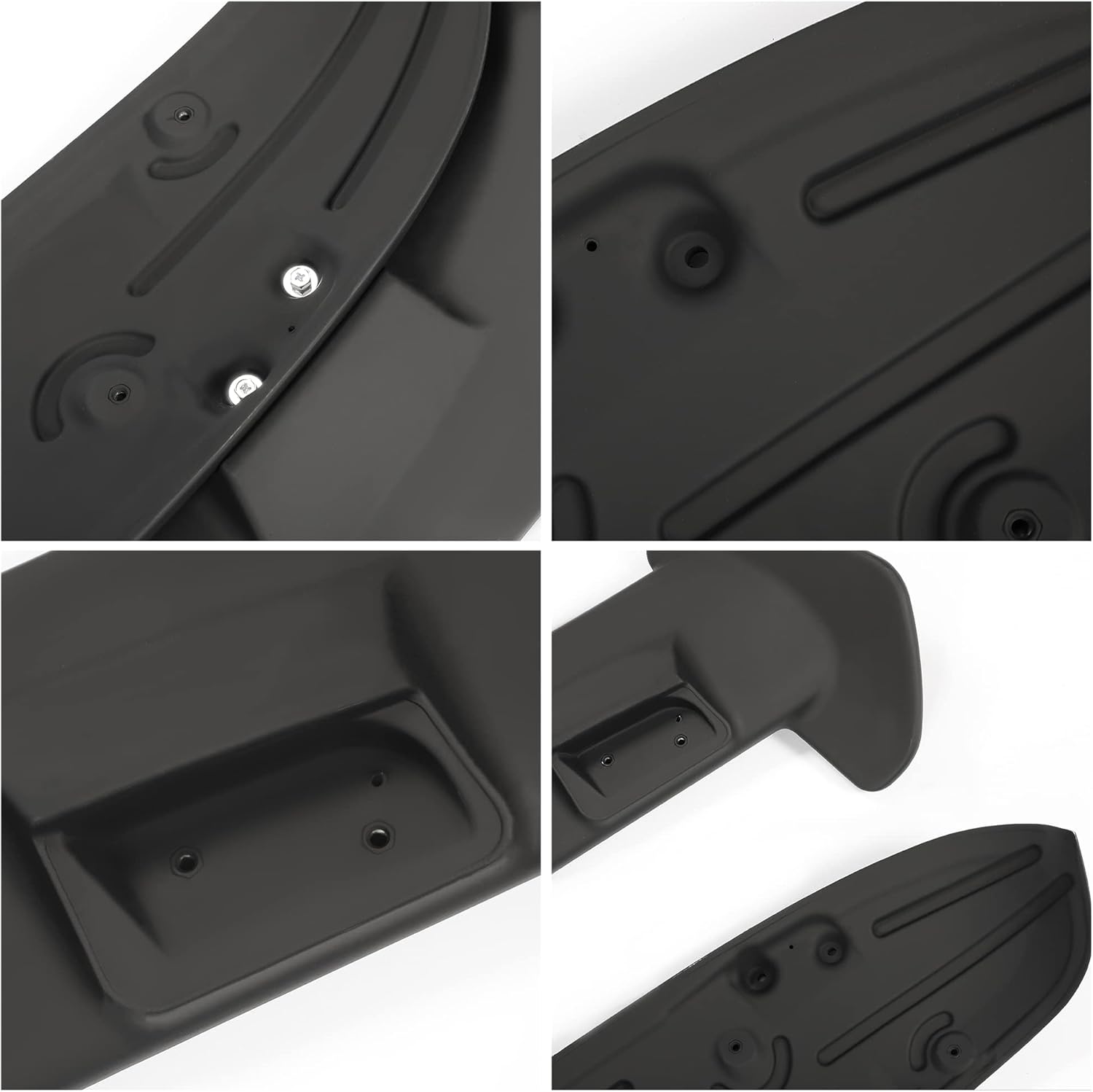 KUAFU Alerón de ala superior para techo compatible con Honda Civic 3Dr Hatchback modelos 1996-2000 estilo Type-R tapa trasera de camión, imprimación