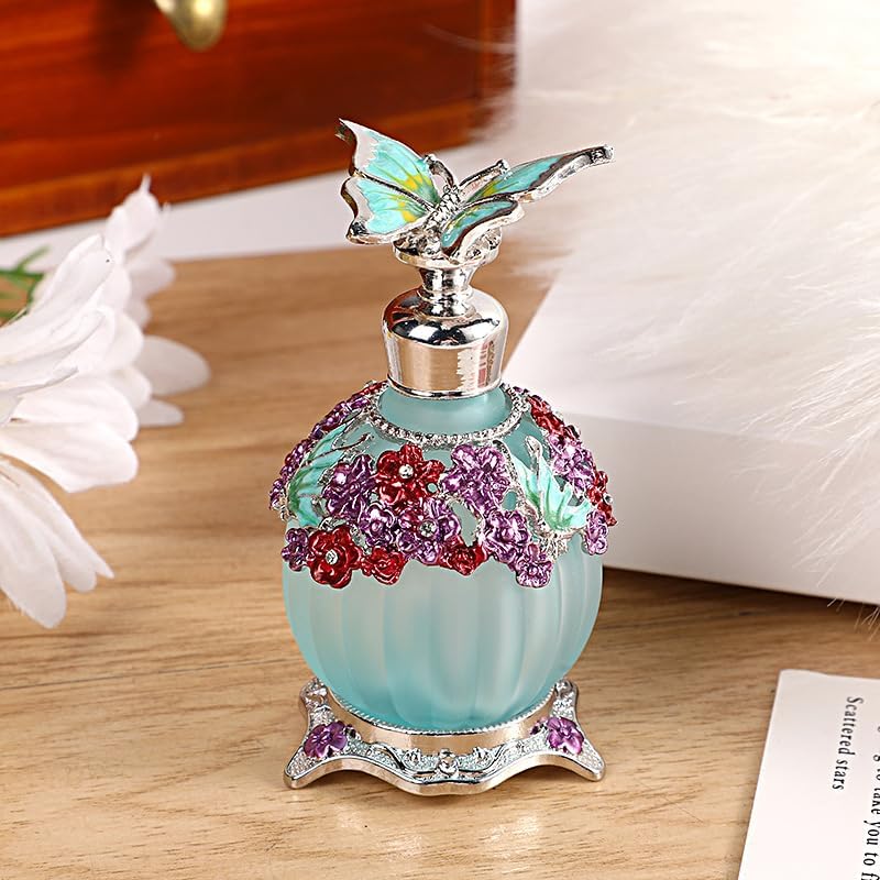 Perfume árabe concentrado aceite de perfume, 0.8 fl oz musulmán Eau de Parfum Toilette Halal Dubai Lujoso Perfume Aceite, Perfume de larga duración