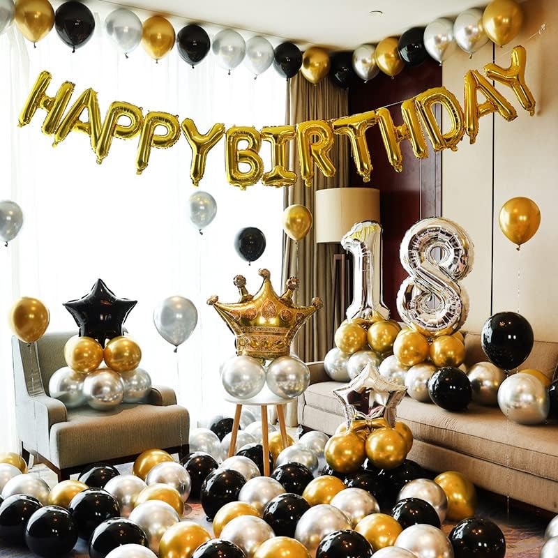 Globos de letras de 16 pulgadas, letras de globo personalizadas, globos de letras doradas, letras plateadas, globos de letras de oro rosa, diseña