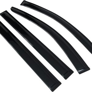 IKON MOTORSPORTS – Viseras de ventana compatibles con Chrysler Town Country 2008-2018 Dodge Grand Caravan 2008-2018, humo oscuro, acrílico, viento, IKON MOTORSPORTS – Viseras de ventana compatibles con Chrysler Town Country 2008-2018 Dodge Grand Caravan 2008-2018, humo oscuro, acrílico, viento,