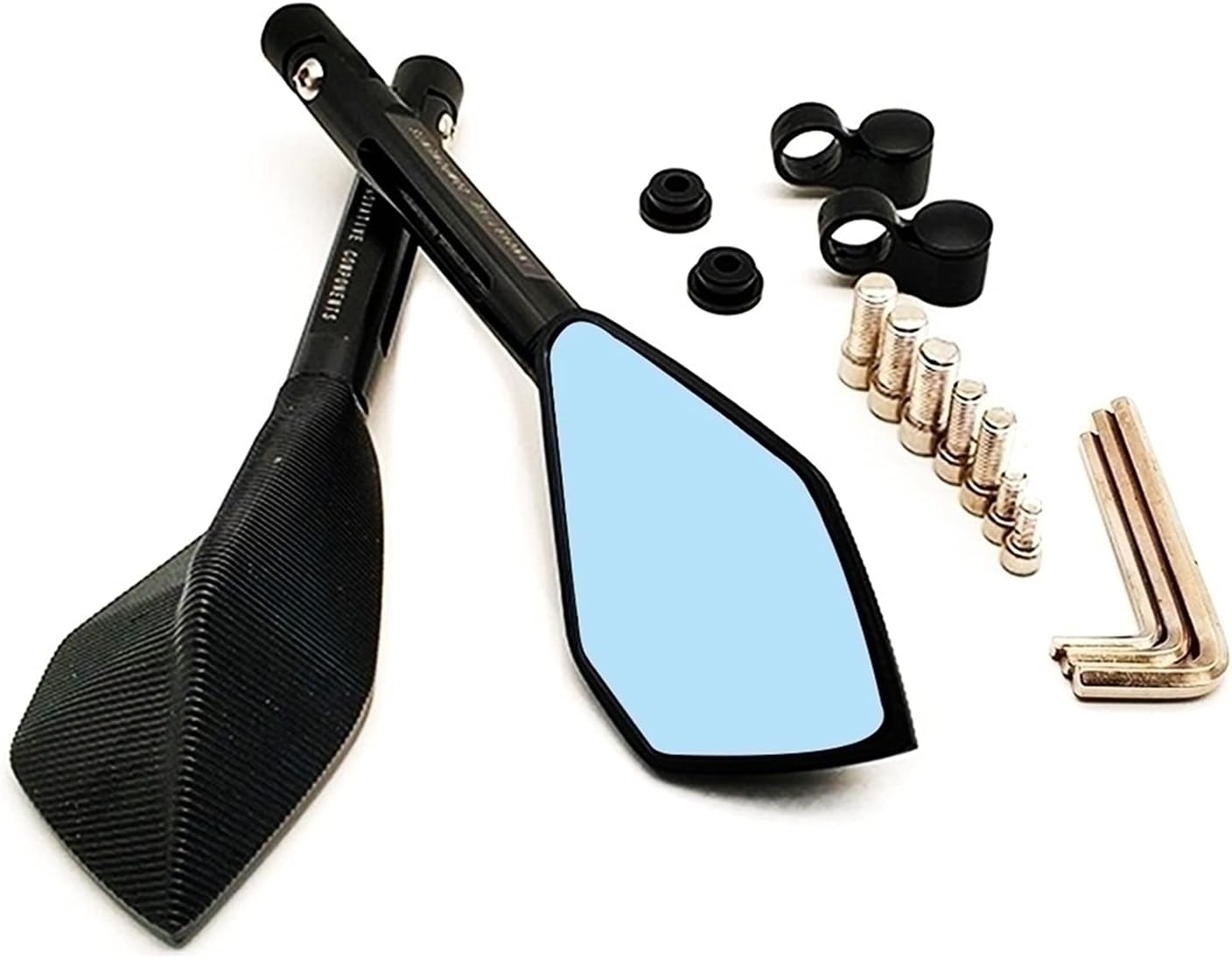 Mirror Motorcycle Mirrors Moto Side Rearview Mirrors CNC Aluminum For Yamaha XT660 TMAX 500 TMAX 530 XP500 XP530 YZ80 YZ85 YZ125 YZ250F (Color