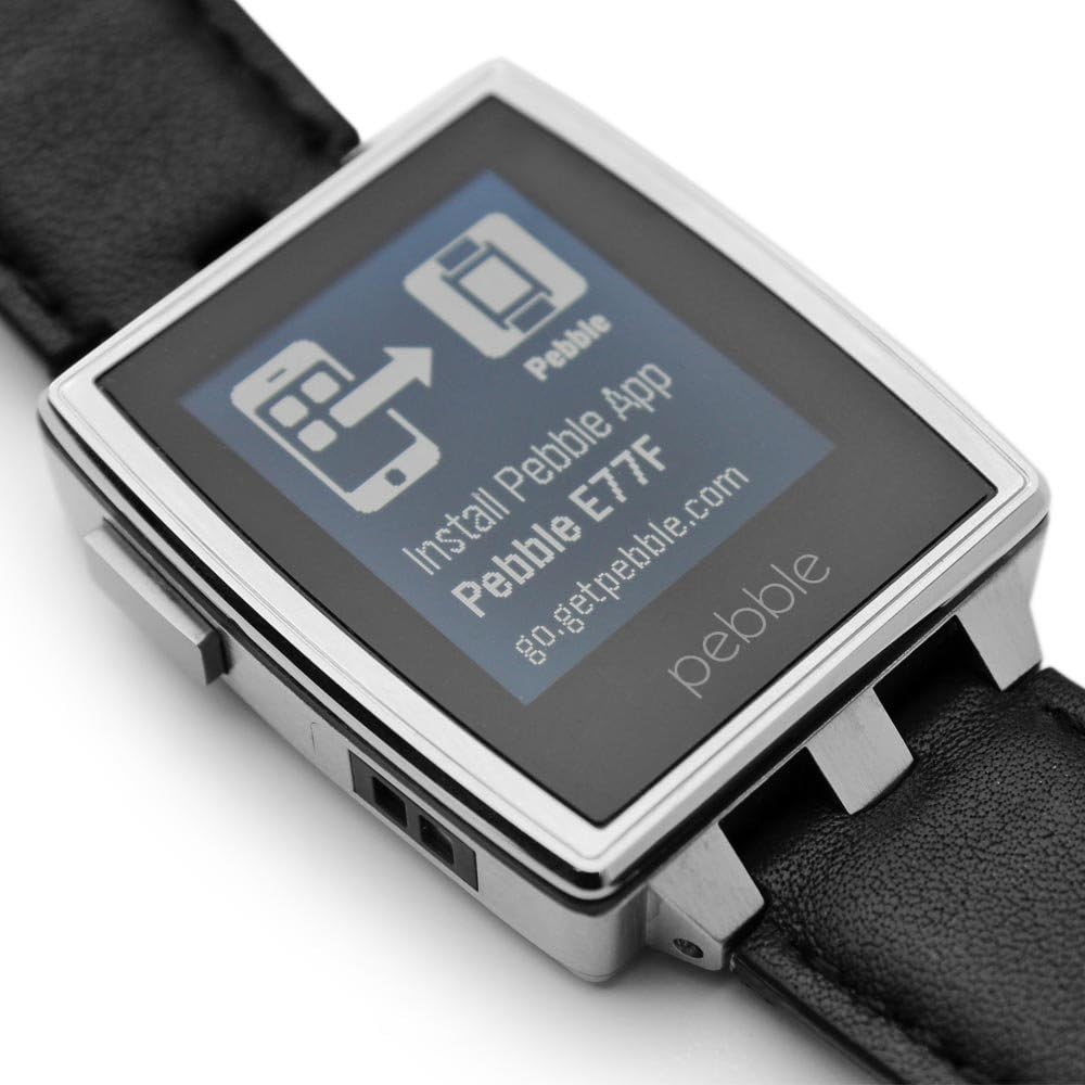 Armor Suit Pebble Steel – Protector de pantalla para reloj inteligente (2 unidades), cobertura completa, protector de pantalla MilitaryShield para