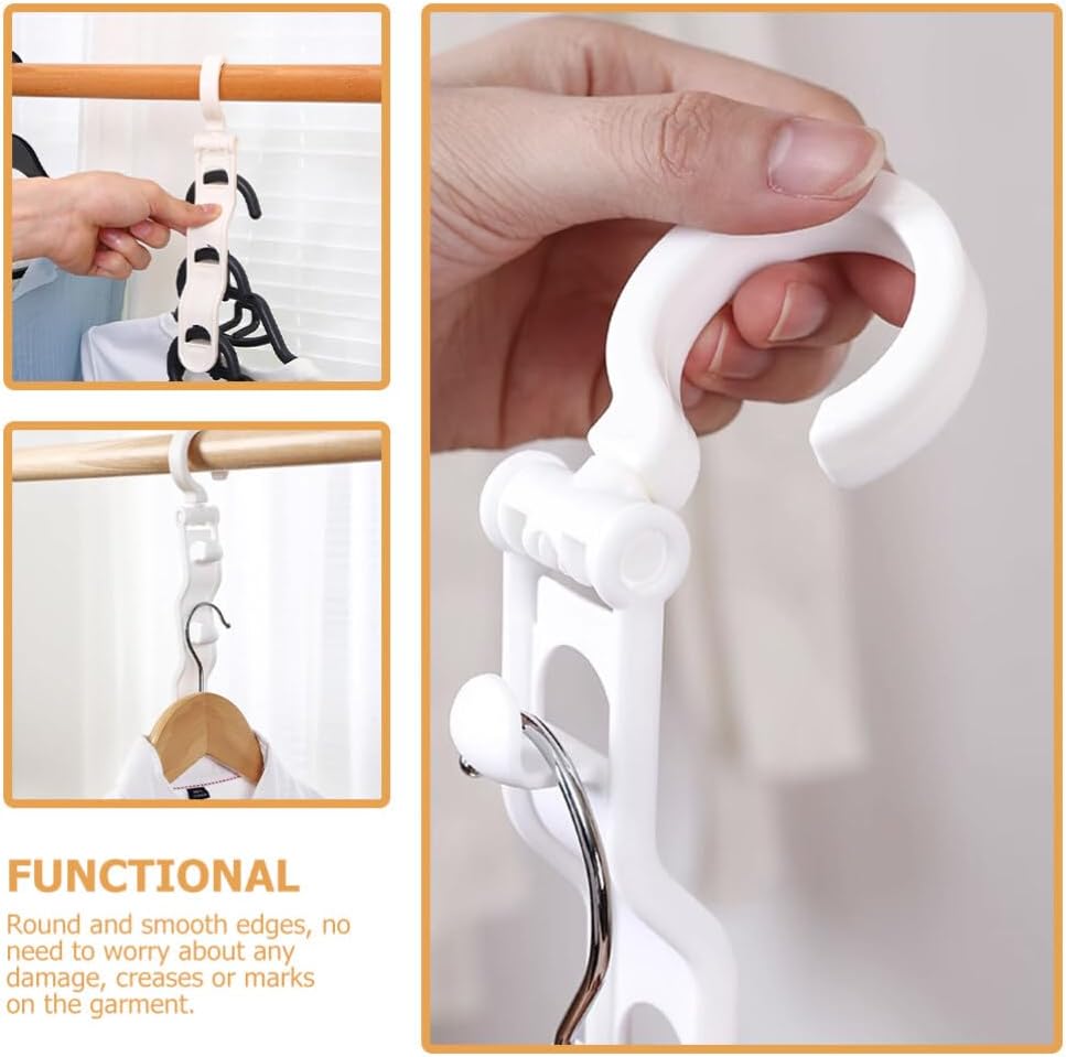 2 perchas para ropa, organizadores y almacenamiento para dormitorio, colgador de interior, ahorros de espacio, perchas para guardarropa, perchas