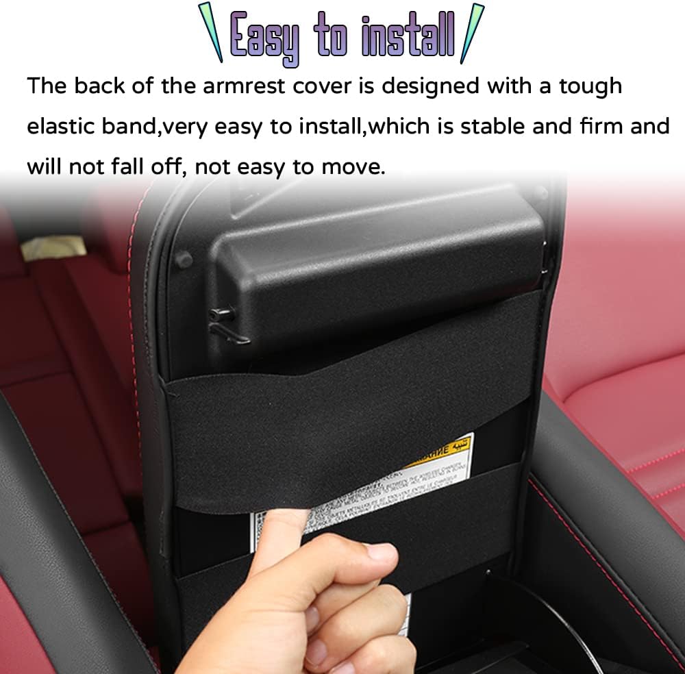 Accesorios interiores personalizados para Lexus NX 300 300h 2015 2016 2017 2018 2019 2020 2021 funda de cuero para reposabrazos centrales,