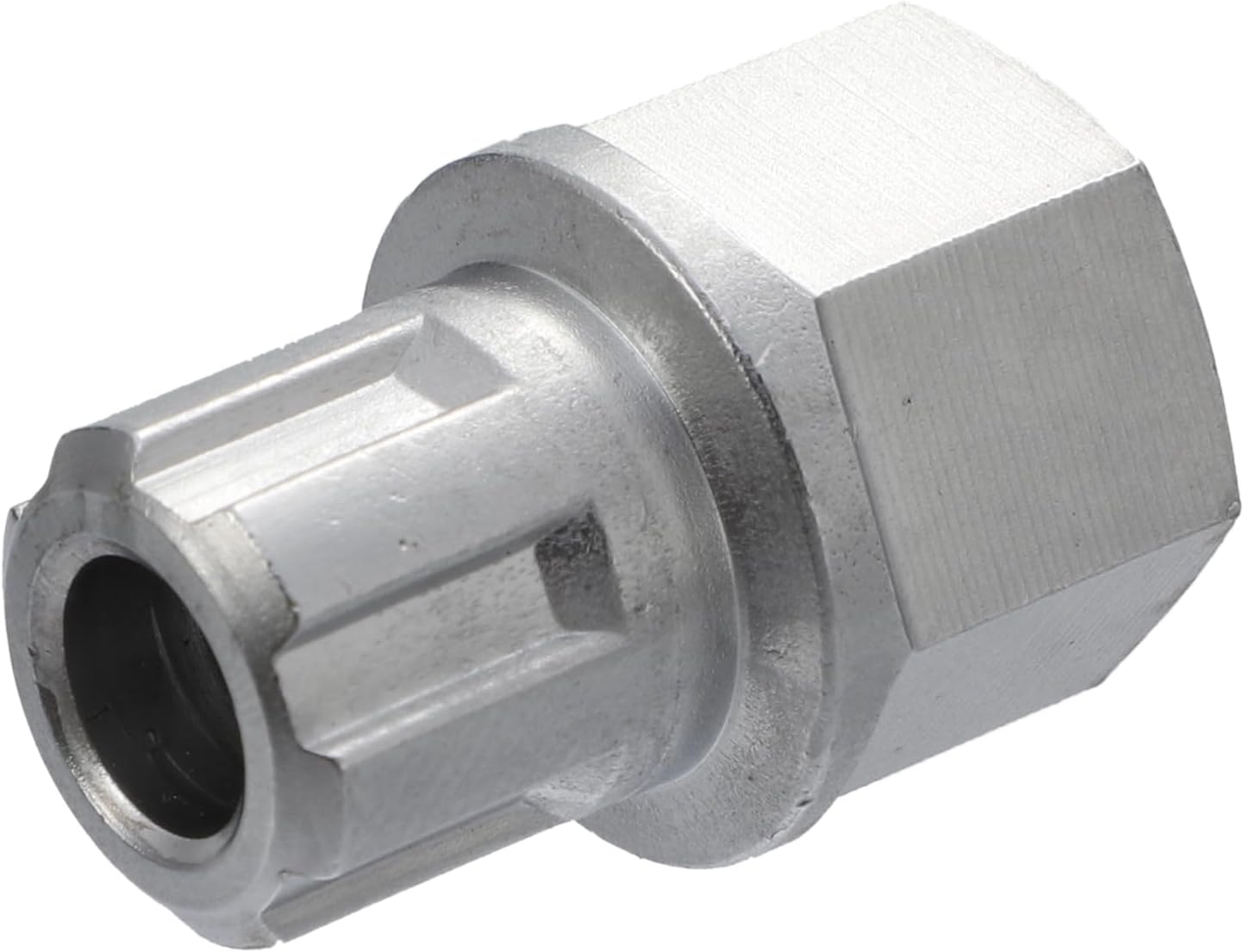 X AUTOHAUX Tuerca de llave de bloqueo de rueda de automóvil 6PT para Volkswagen para VW JettaPassatGolfRabbitGTI para Audi Spline llaves hexagonales