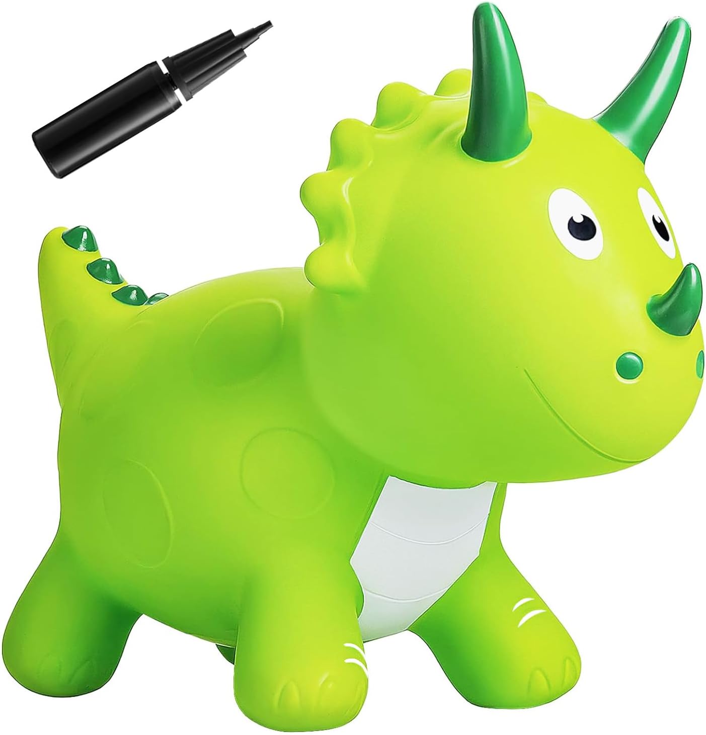 ZHUYNXIR Juguete inflable de dinosaurio animoso, juguete de dinosaurio saltador, juguete de salto favorito de los niños. Perfecto para cumpleaños,