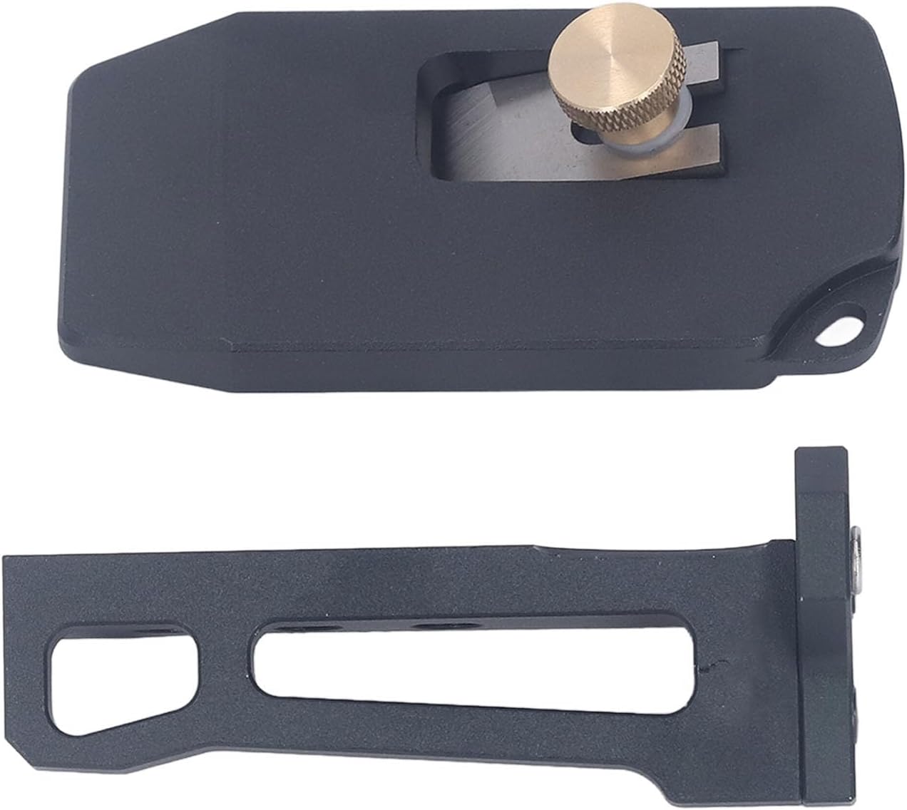Fydun 2 unids chaflán plano de aleación de aluminio recortadora de borde esquina bandas de borde rápido chaflán herramienta raspador perfecto para