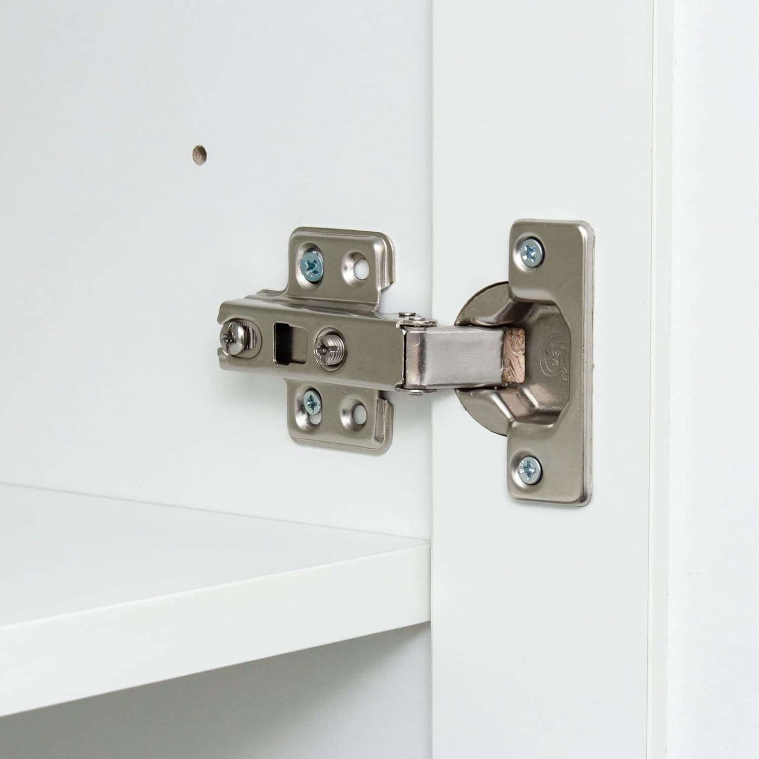 EMKK Armario de 71 pulgadas de alto con estantes, 2 puertas, armario de almacenamiento para armario, cómoda de madera Ar Moire para dormitorio,