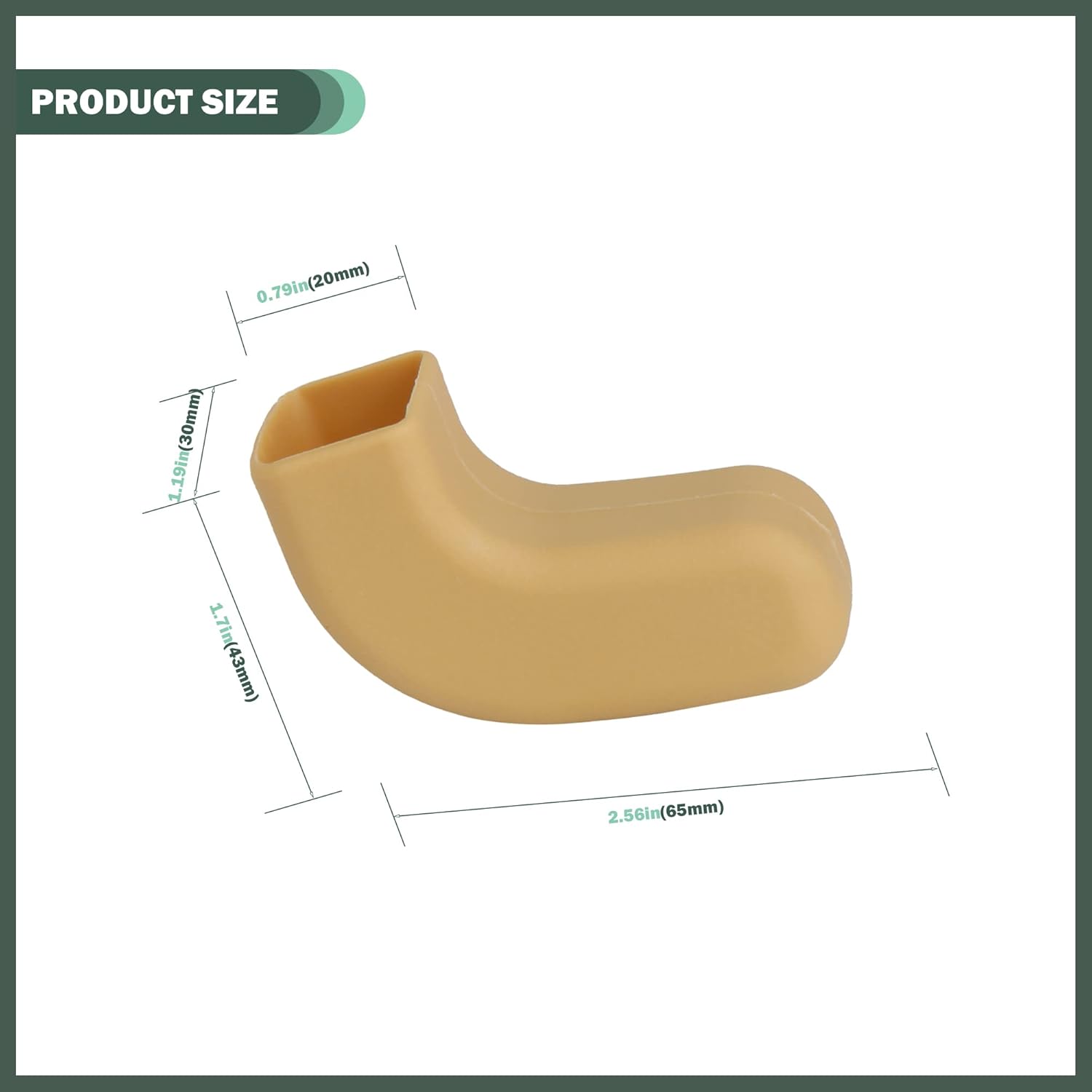 Gold Sand Factory – Cubiertas de gancho de remolque para Jeep Wrangler JK JL y Gladiator JT 2007-2023, añade agarre acolchado a la recuperación de