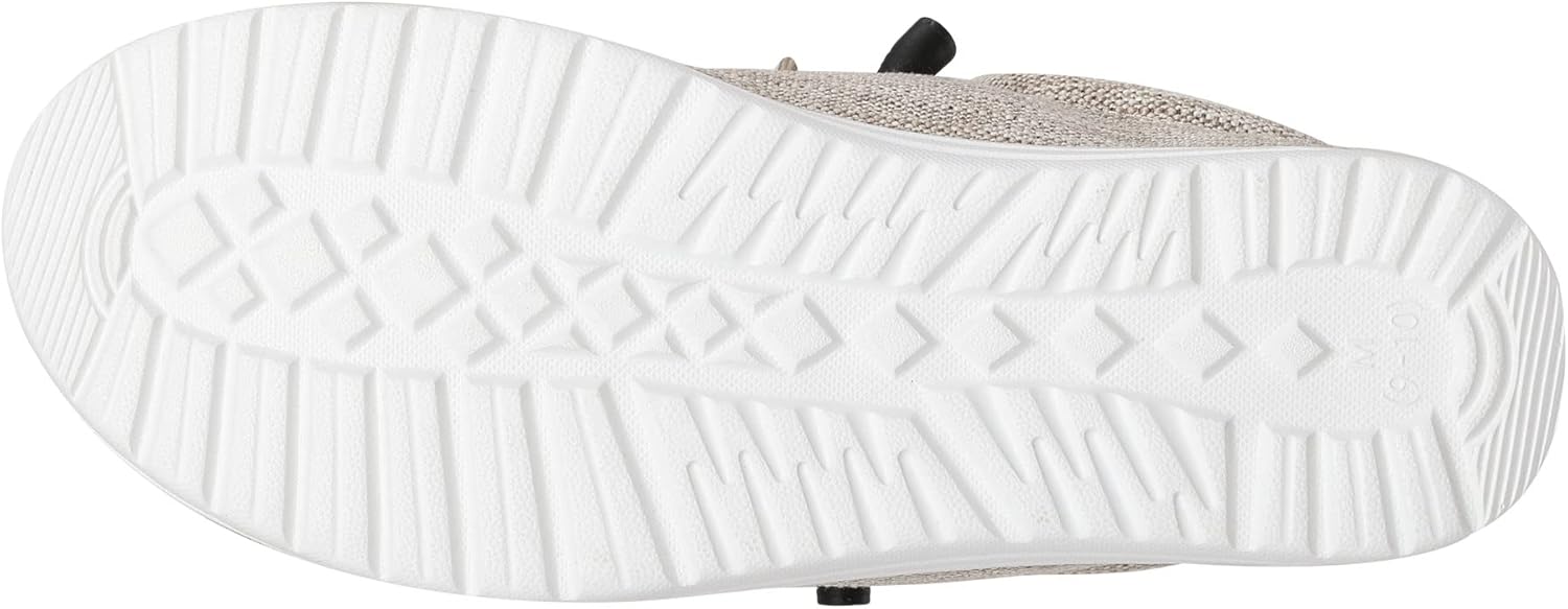 FOCO Men’s NCAA College Team Logo Lightweight Loafers Lace Up Cotton Knit Shoes