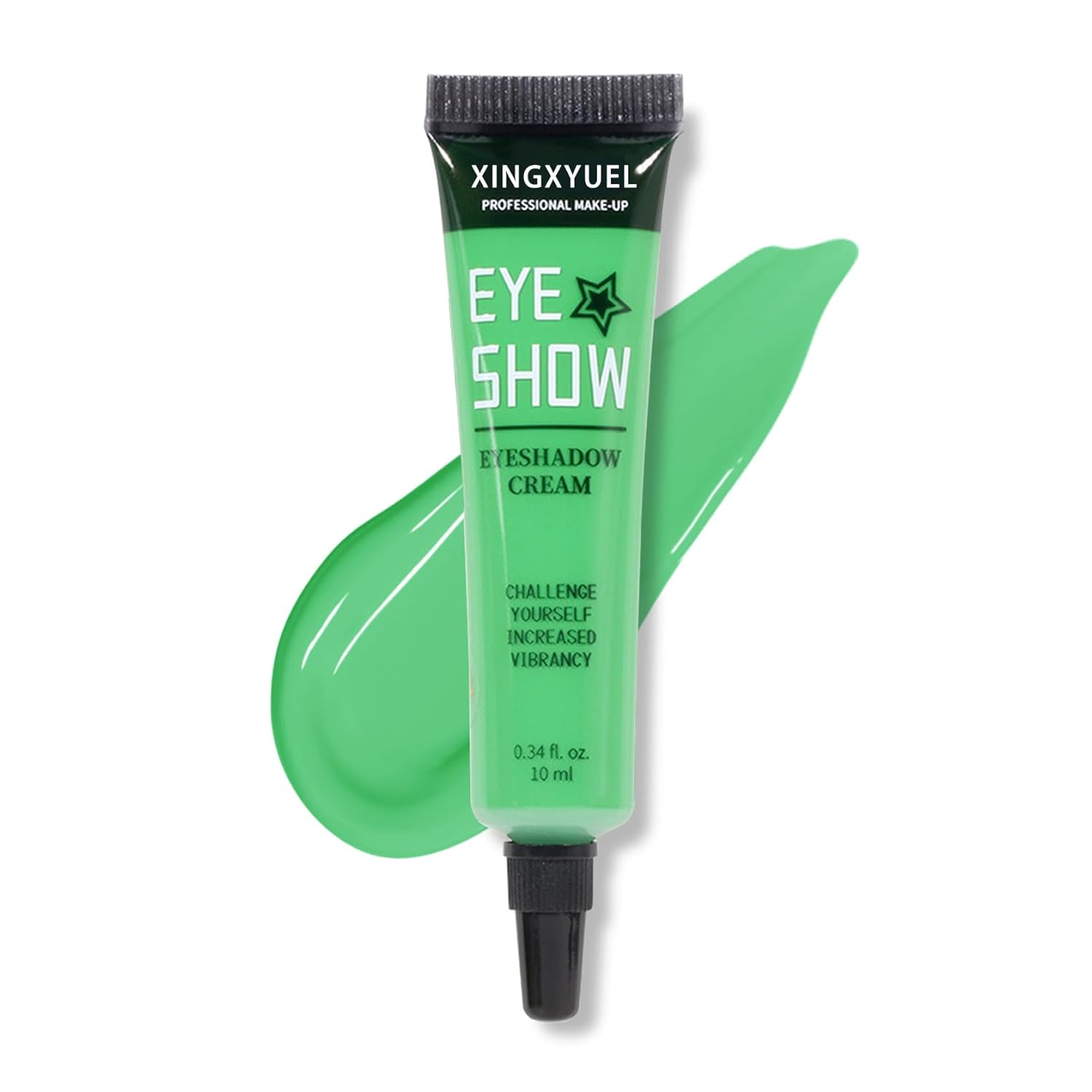 Sombra de ojos verde crema mate Sombra de ojos líquida altamente pigmentada Sombra de ojos líquida de larga duración Sombra de ojos en crema