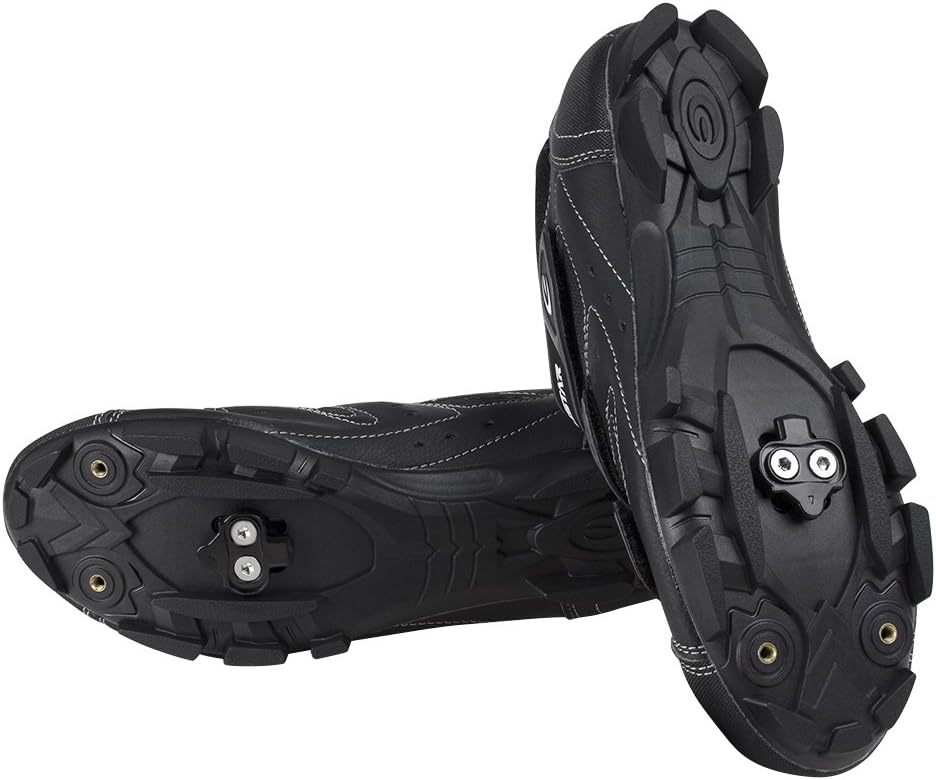 BV Tacos de bicicleta – Compatible con pedales Shimano SPD & Look X-Track para spinning, ciclismo interior y ciclismo de montaña, fácil liberación