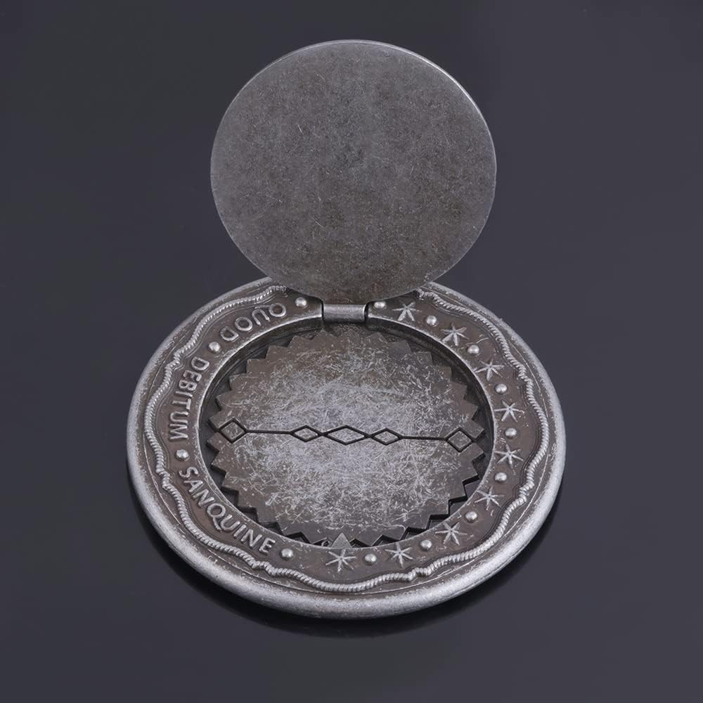 Blood Oath Marker Coin Novelty Metal Coins John Movie Props Cosplay Collecting Coin for Fans for Men Women Teen (Black Coin)