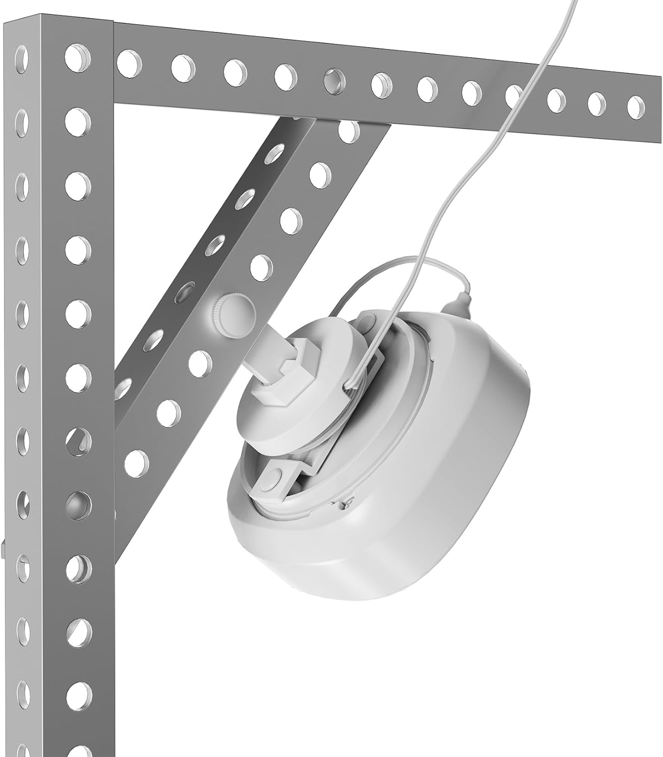 Soporte de montaje para myQ Chamberlain Garage Smart Hub, sin taladrar, sin herramientas, sin instalación de perforación, compatible con