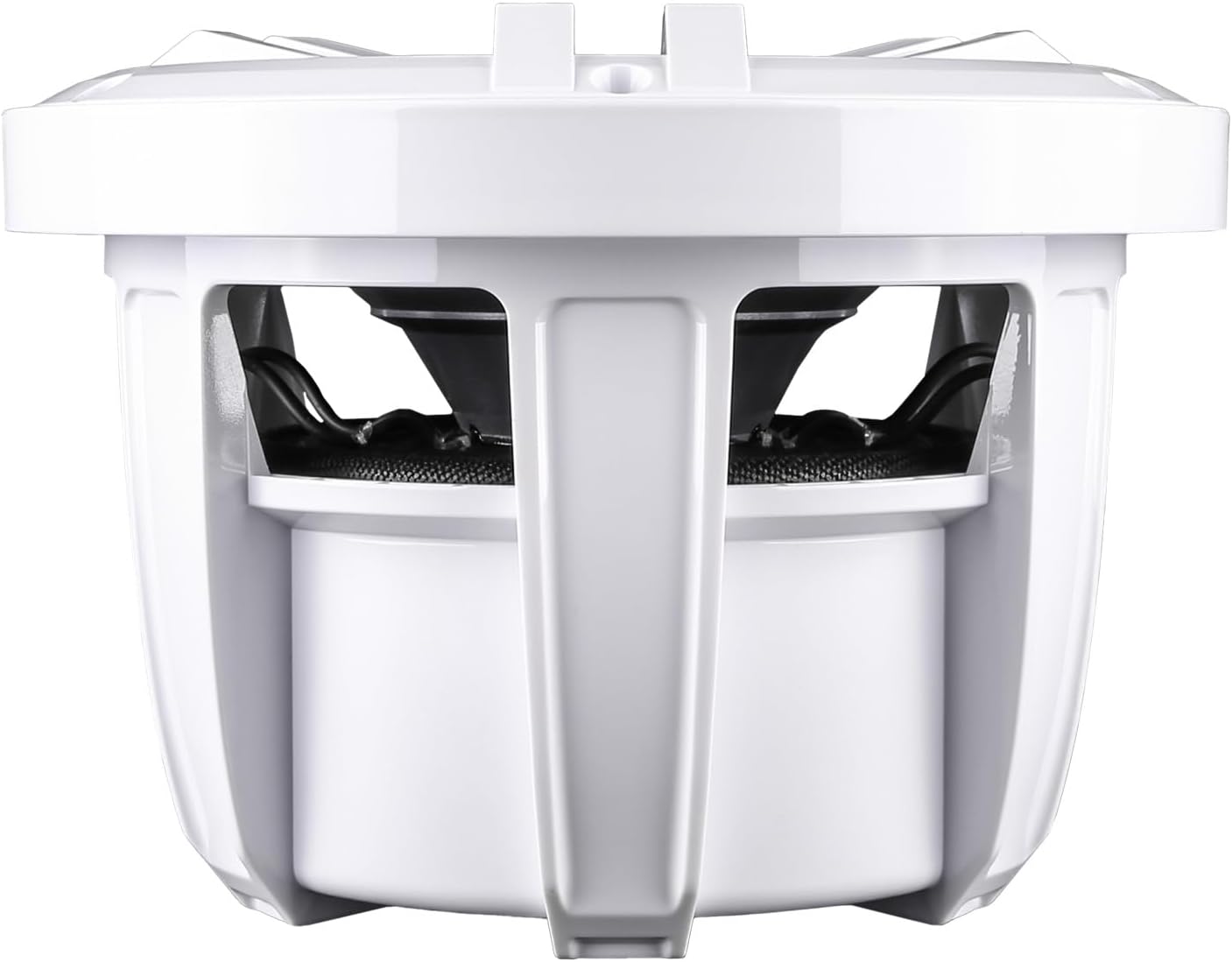 Skar Audio SKM8WD2 8″ 500W Max Power Dual 2 Ohm Marine Subwoofer (blanco)