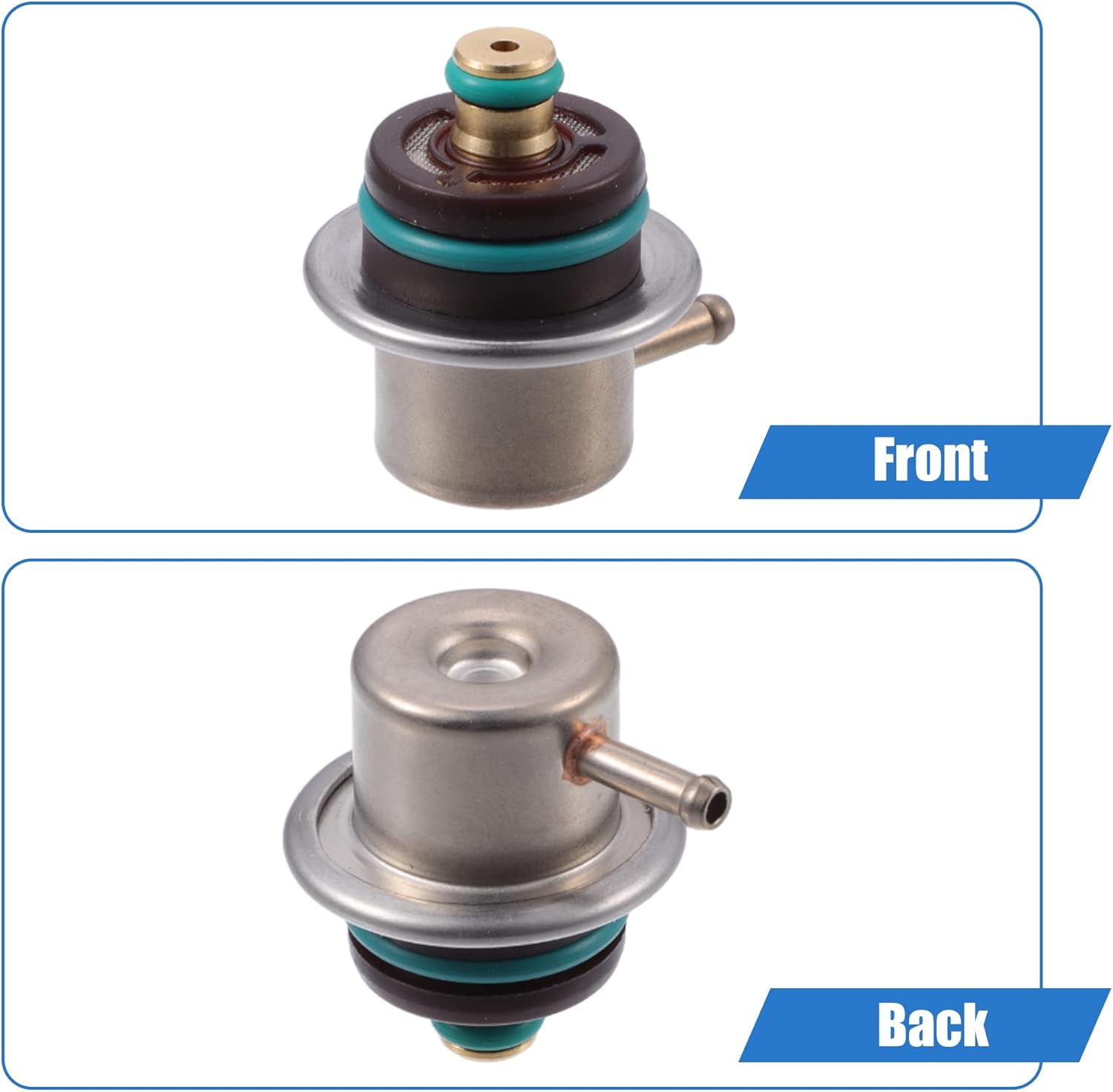 X AUTOHAUX Regulador de presión de inyección de combustible para Volkswagen Passat 1993-1996 para Volkswagen Passat 1998-2005 reemplaza 078133534C