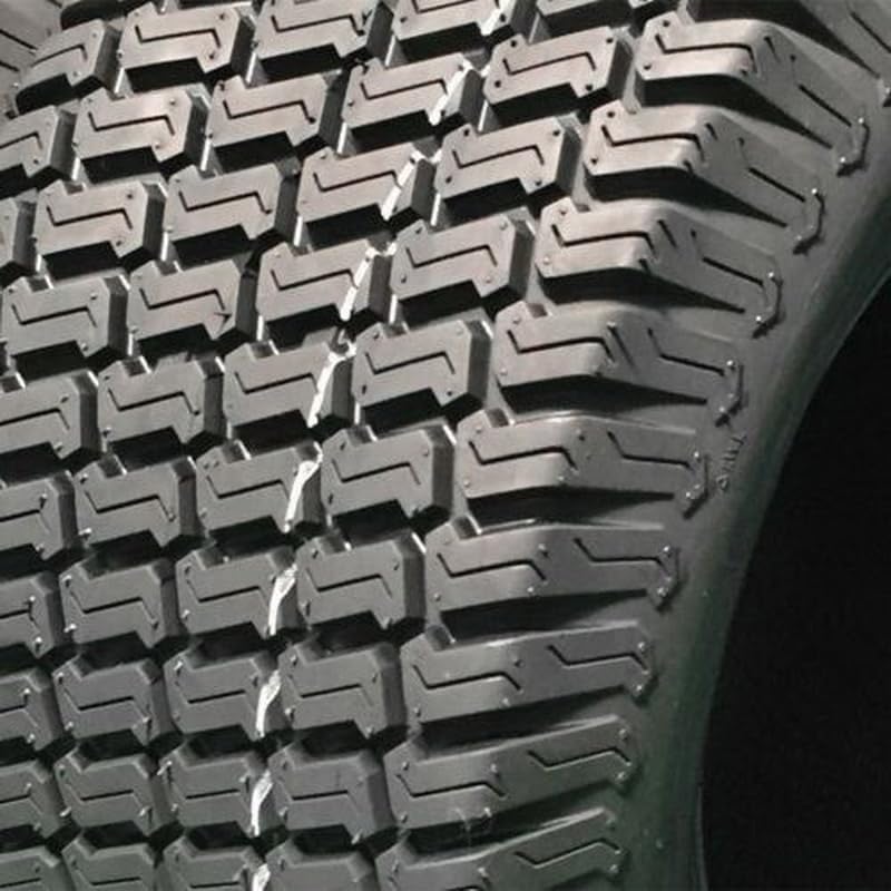 TUFFIOM Juego de 2 neumáticos para cortacésped de 24×12.00-12, neumáticos de césped 6PR para césped y jardín para tractor de jardín, cortacésped,