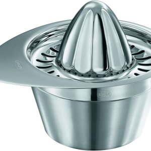 Rösle Escariador y exprimidor manual de cítricos de acero inoxidable, plata Rösle Escariador y exprimidor manual de cítricos de acero inoxidable, plata