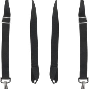 Correas para las patas de manta de caballo, correa elástica de repuesto para el vientre con broches giratorios dobles, longitud ajustable de 24 a 42 Correas para las patas de manta de caballo, correa elástica de repuesto para el vientre con broches giratorios dobles, longitud ajustable de 24 a 42