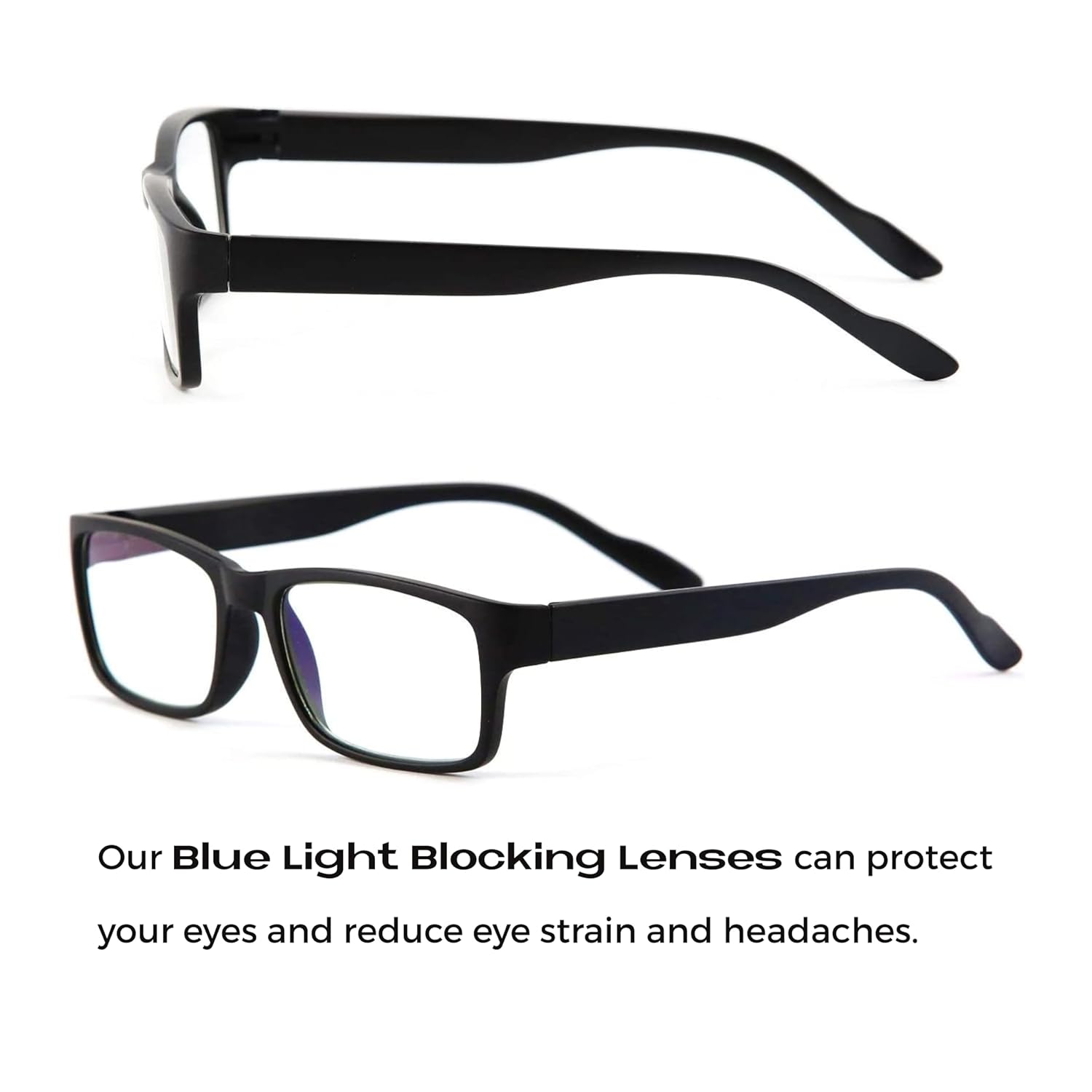 Readerest – Lentes para lectura con bloqueo de luz azul, bisagras de resorte, protección UV
