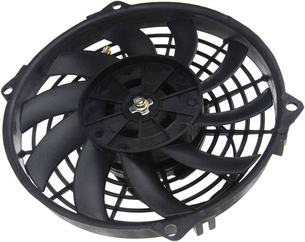SING F LTD Kit de ventilador de radiador Enfriador de enfriamiento de coche 9 pulgadas 12V Kit de montaje para coche universal