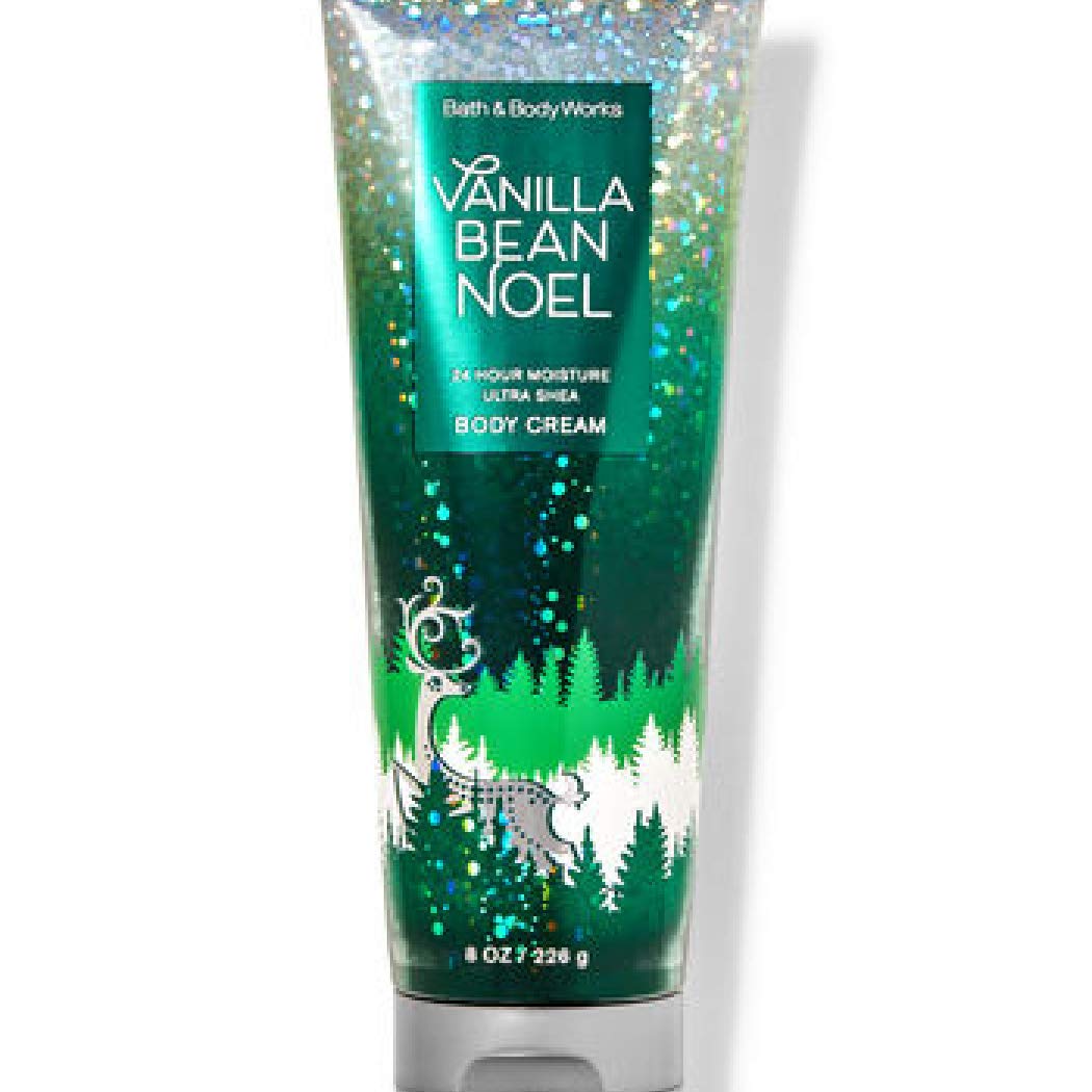 Bath and Body Works Vanilla Bean Noel 2020 (crema de karité de vainilla, 8 onzas)