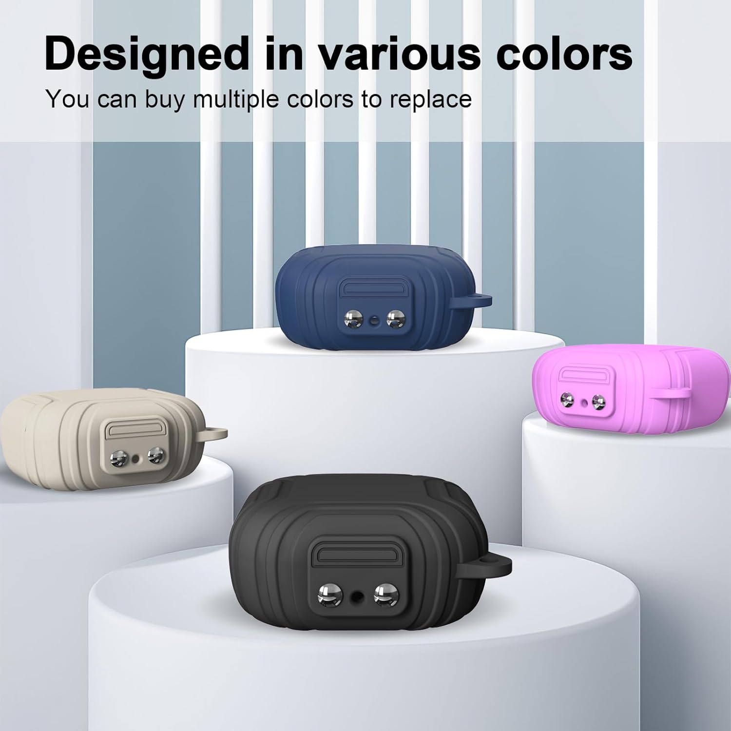 Cierre seguro Funda de silicona para SHOKZ OpenFit OpenFit Auriculares Bluetooth inalámbricos verdaderos de cuerpo completo, antiarañazos, a prueba