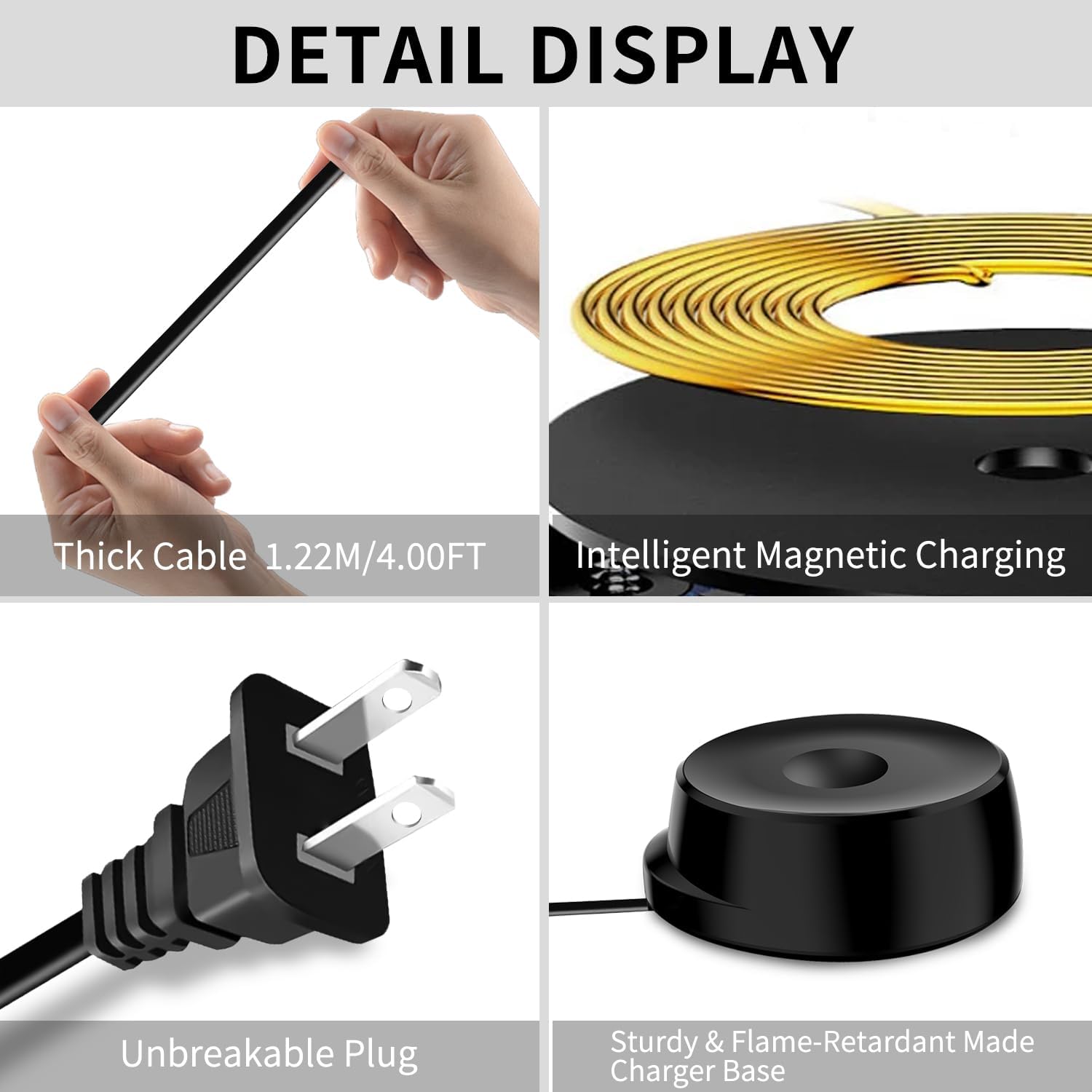 Cargador de cepillo de dientes eléctrico para cepillo de dientes Braun Oral B IO7 IO8 IO9, cargador magnético de repuesto para cargador IO 3768