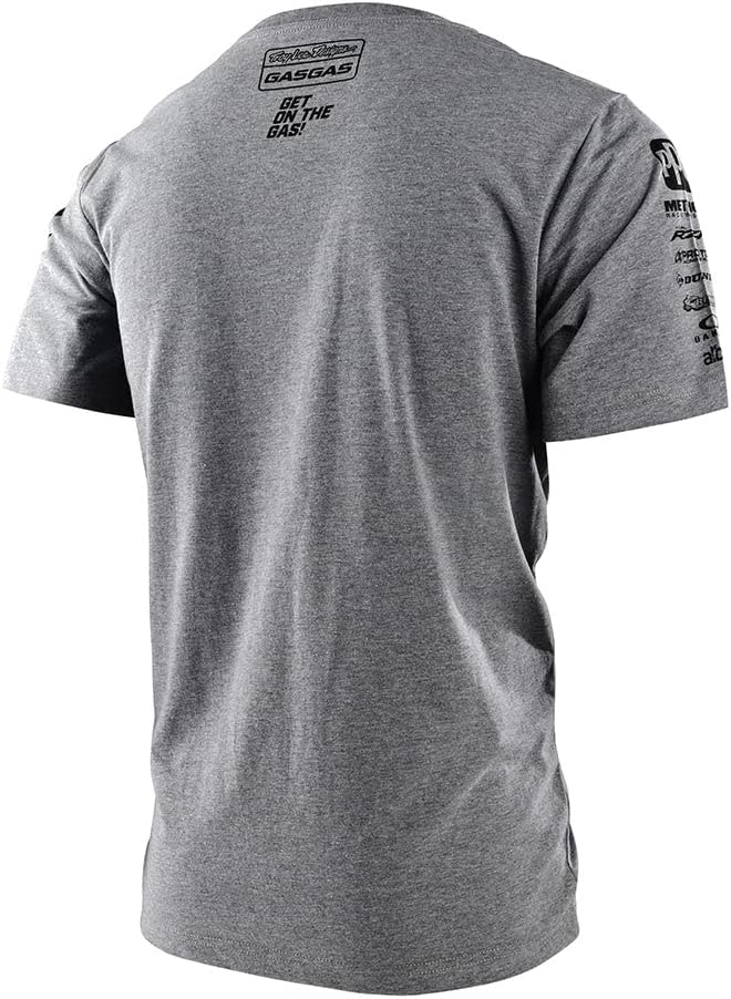 Troy Lee Designs Camiseta GasGas Team, Gris brezo