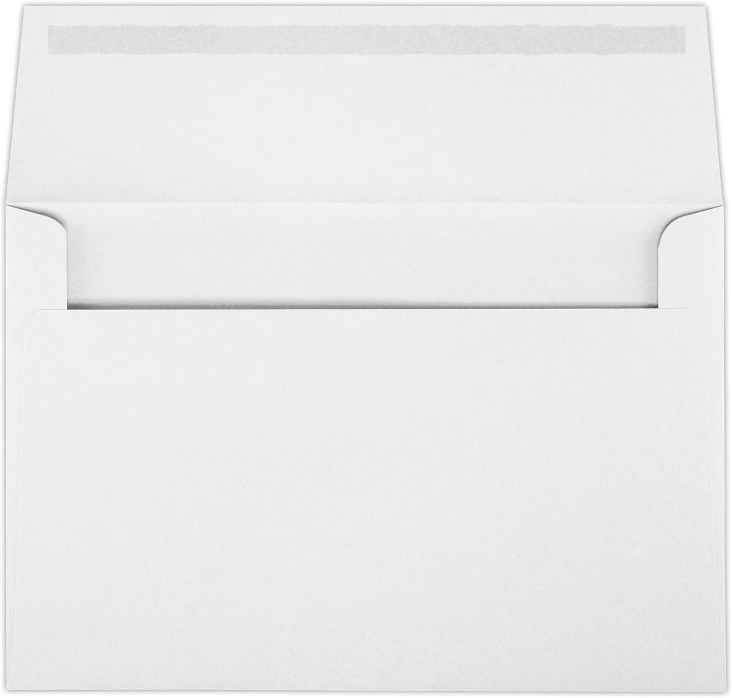 LUXPaper Sobres de invitación A8  5 12 pulgadas x 8 18 pulgadas  Blanco brillante  Texto de 70 libras  50 cantidad