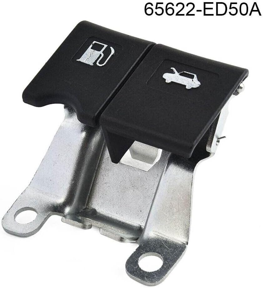 Manija de liberación de puerta de combustible interior de repuesto para Nissan Versa 65622-ED50A