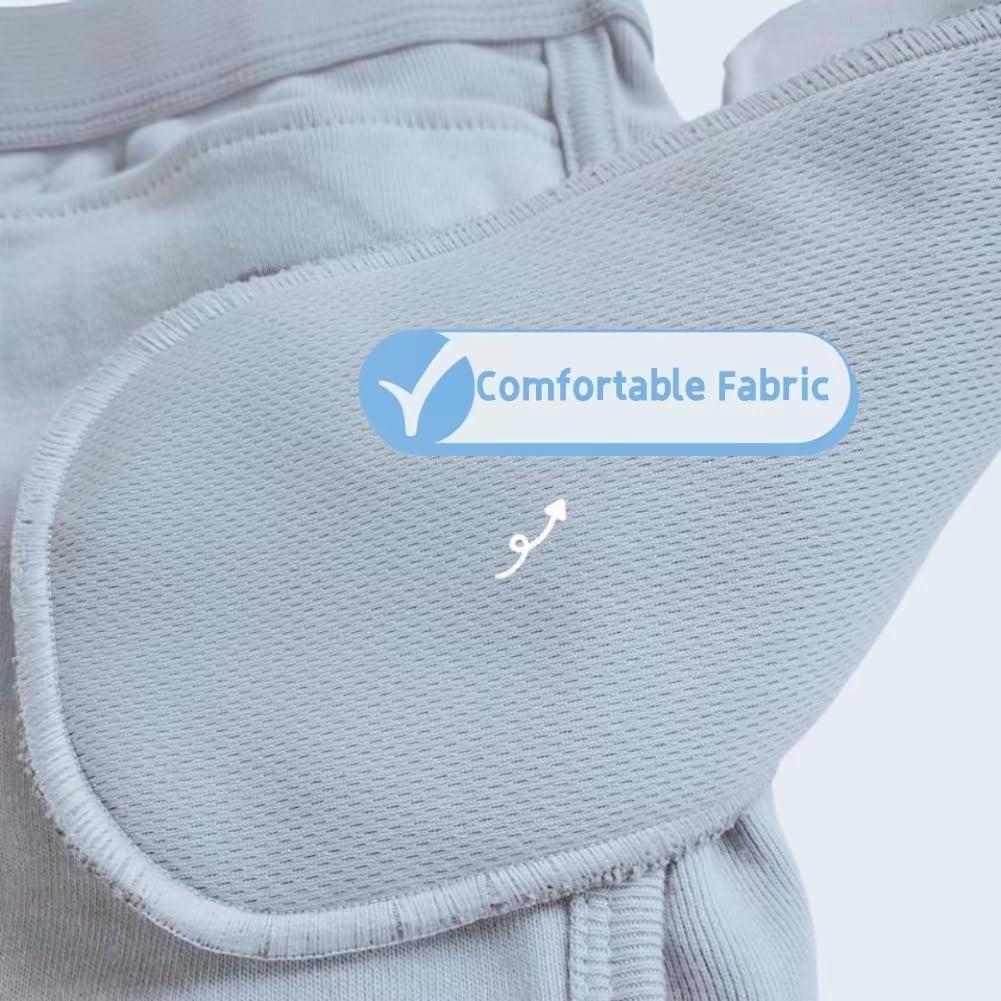 Pañales para adultos a prueba de agua, ropa interior para incontinencia, pañales de tela reutilizables para adultos, pañales elásticos, pantalones