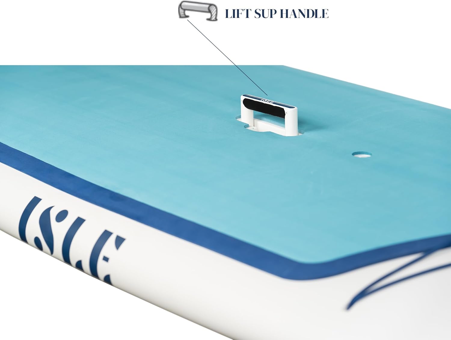 ISLE Versa Rígido Stand Up Paddle Board & SUP Paquete de accesorios – Tablero duro ligero epoxi SUP