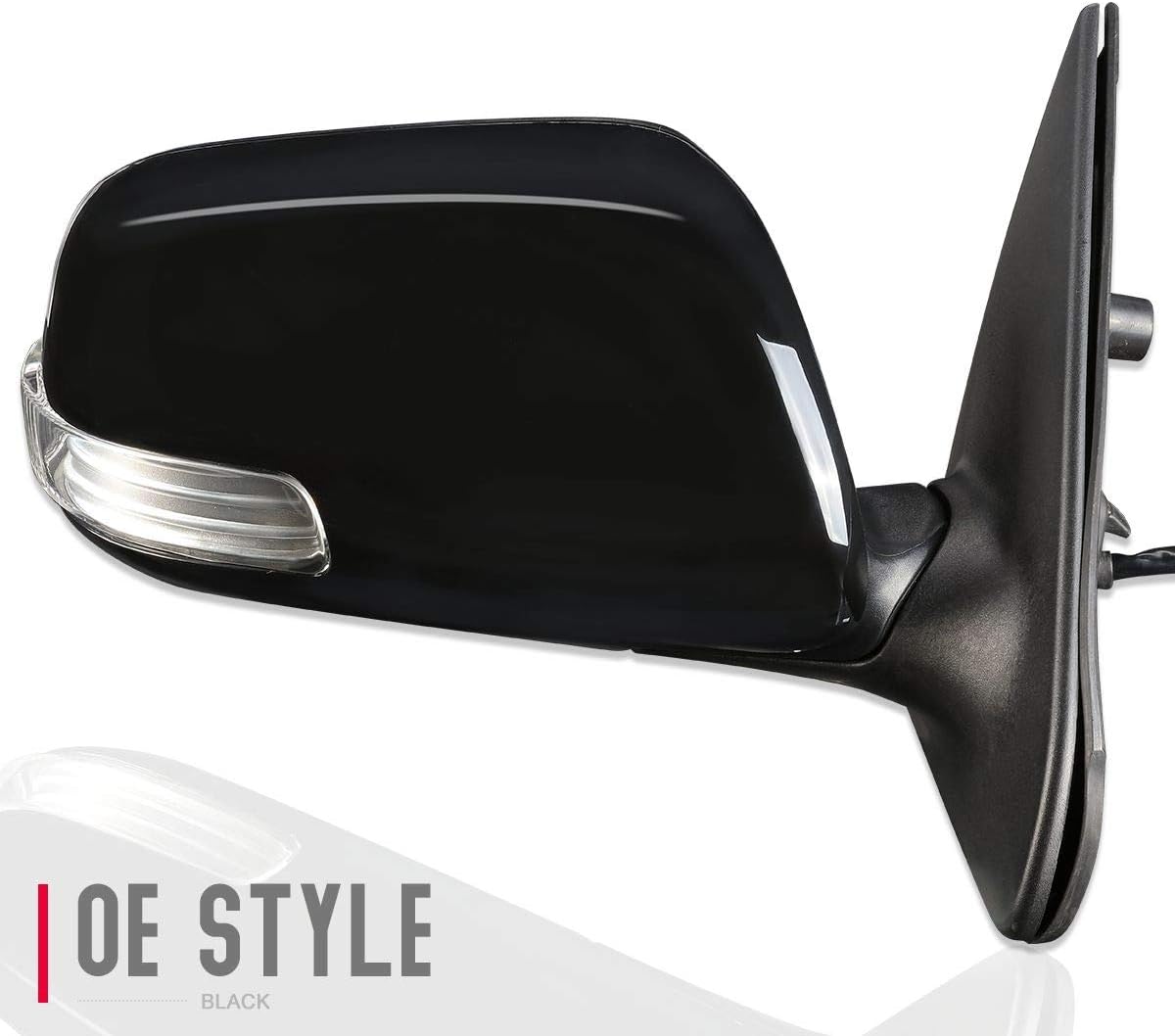 Auto Dynasty SC1321104 OE Style Powered+Turn Signal PassengerEspejo de puerta lateral derecho compatible con Scion xD 08-14